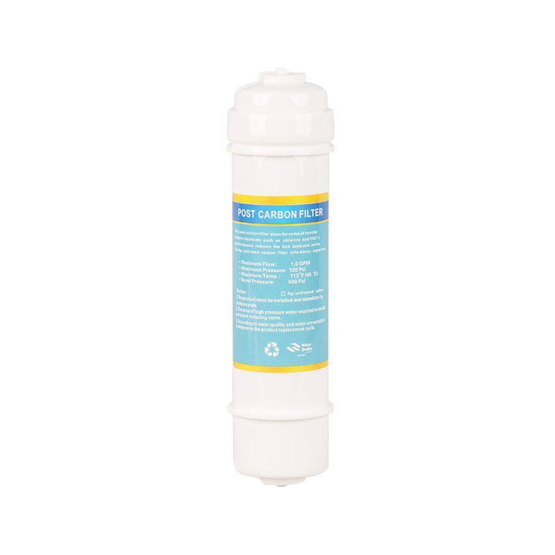 Filtre de carbone actif en ligne rapide
